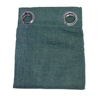 Window Curtain 140 x 260 cm with Steel Rings Burgundy 1 pc.