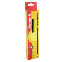 Flamingo 12 HB Graphite Pencils (Pack of 12).