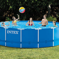 Intex Pool Pool 457 x 122 cm 28242 Frame Pool Set Rondo, Blue - Karout Online -Karout Online Shopping In lebanon - Karout Express Delivery