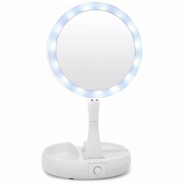 My Fold-Jin Ge Lighted Foldable Makeup Mirror Makeup