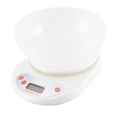 Kitchen Scale With Plastic Bowl / KC-111 - Karout Online -Karout Online Shopping In lebanon - Karout Express Delivery