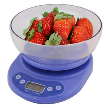 Kitchen Scale With Plastic Bowl / KC-111 - Karout Online -Karout Online Shopping In lebanon - Karout Express Delivery