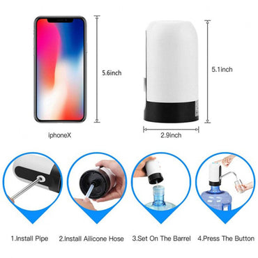Automatic Water Dispenser / Pump USB Charging KC-120 - Karout Online -Karout Online Shopping In lebanon - Karout Express Delivery