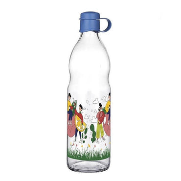 Titiz Plastik Frido Patterned Water Bottle / 1000ml - 34oz - Karout Online -Karout Online Shopping In lebanon - Karout Express Delivery