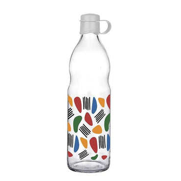 Titiz Plastik Frido Patterned Water Bottle / 1000ml - 34oz - Karout Online -Karout Online Shopping In lebanon - Karout Express Delivery