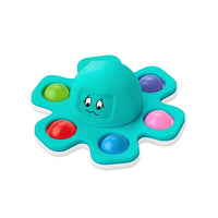 Spinner Pop Face Changing Octopus Fidget Toy