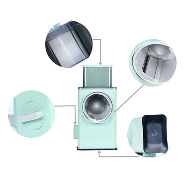 (Net) Hand Vegetable Cutter Rotary Grater - Elevate Your Culinary Experience / 87744 / KN-75 / 2315