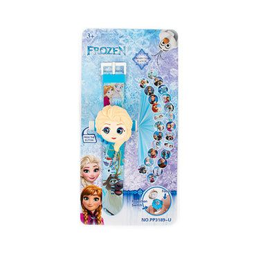 Projection Digital Watch Time Develop Intelligence Learn Toys For Children