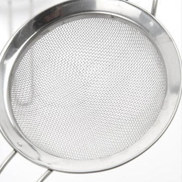 Kitchen Stainless Steel Wire Mesh Strainer Set (3 Pcs) - Karout Online -Karout Online Shopping In lebanon - Karout Express Delivery
