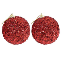 Christmas Ball Tree Decoration Set Of 2 Pcs / 320541