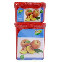 Power.G -Sina Squared Tupperware set (2 Pcs ) - Karout Online -Karout Online Shopping In lebanon - Karout Express Delivery