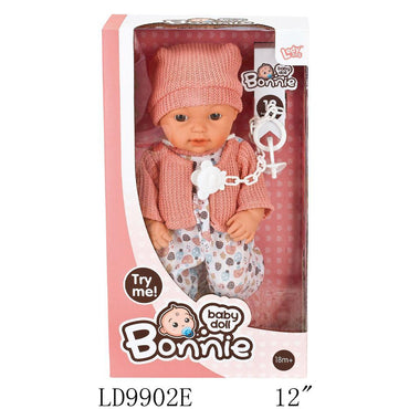 12'' DOLL W/12 SOUND AND ACC.