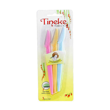 Tineke Eyebrow Razor Set of 3 pcs - Karout Online -Karout Online Shopping In lebanon - Karout Express Delivery