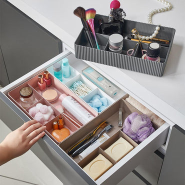 Lova Plastic Four Compartment Stackable Organizer - Karout Online -Karout Online Shopping In lebanon - Karout Express Delivery