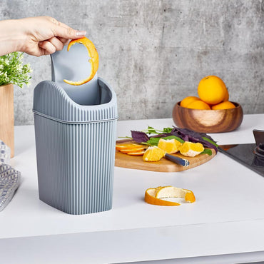 Lova Plastic Deco Mini Dust Bin (2,5 lt) - Karout Online -Karout Online Shopping In lebanon - Karout Express Delivery
