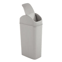 Lova Plastic Deco Slim Dust Bin (4 lt) - Karout Online -Karout Online Shopping In lebanon - Karout Express Delivery