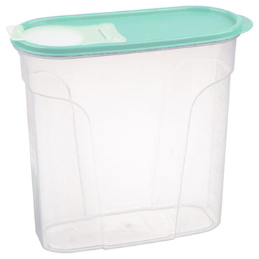 HK Plastic Storage Container with Colored flip-top Lid 4 L / 9379 - Karout Online -Karout Online Shopping In lebanon - Karout Express Delivery