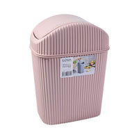 Lova Plastic Deco Mini Dust Bin (2,5 lt) - Karout Online -Karout Online Shopping In lebanon - Karout Express Delivery