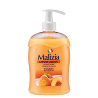 Malizia Liquid Soap Yogurt & Peach 500ml / 41174 - Karout Online -Karout Online Shopping In lebanon - Karout Express Delivery