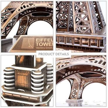 CubicFun Eiffel Tower 3D Puzzle 84 Pcs - Karout Online -Karout Online Shopping In lebanon - Karout Express Delivery