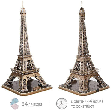 CubicFun Eiffel Tower 3D Puzzle 84 Pcs - Karout Online -Karout Online Shopping In lebanon - Karout Express Delivery