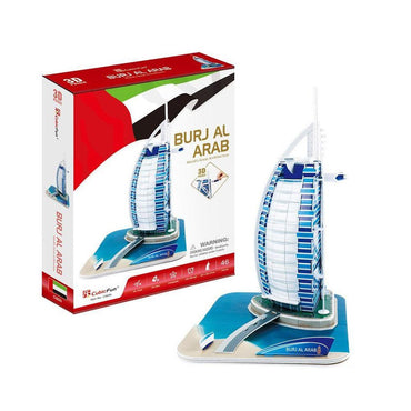 CubicFun Dubai Burjal AI Arabic 3D Puzzle 101 Pcs - Karout Online -Karout Online Shopping In lebanon - Karout Express Delivery