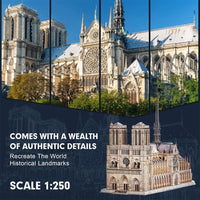 CubicFun Notre Dame De Paris 3D Puzzle 293 Pcs - Karout Online -Karout Online Shopping In lebanon - Karout Express Delivery