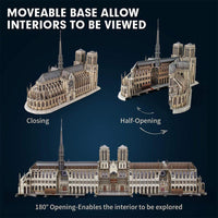 CubicFun Notre Dame De Paris 3D Puzzle 293 Pcs - Karout Online -Karout Online Shopping In lebanon - Karout Express Delivery