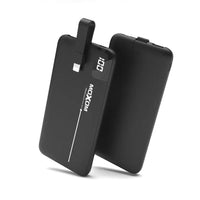 Shop Online Moxom MCK-009 Fast Charging Power Bank With Built-in Micro Connector And USB Port And Moxom MCK-009 10000mAH Power Bank With Build-in Micro Connector And LCD Display - Karout Online Shopping In lebanon