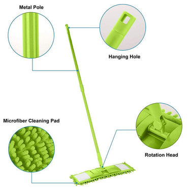 Microfiber Absorbent Mop Floor Cleaner - Karout Online -Karout Online Shopping In lebanon - Karout Express Delivery