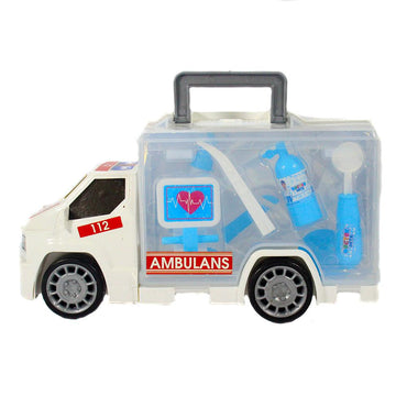 King Toys Ambulance First Aid Kit with Bag - Karout Online -Karout Online Shopping In lebanon - Karout Express Delivery