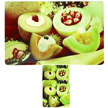 Sousplat Collection Set (12 Pcs) Melon Home & Kitchen