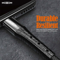 Shop Online MOXOM MX-CB28 FAST CHARGE 2.4A FAST CHARGE/DATA CONNECTOR - Karout Online Shopping In lebanon