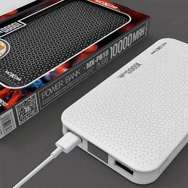 Shop Online Moxom MX-PB10 Power Bank 10000mAh Dual Fast Charging Port with Display Moxom MX-PB10 Power Bank - Karout Online Shopping In lebanon