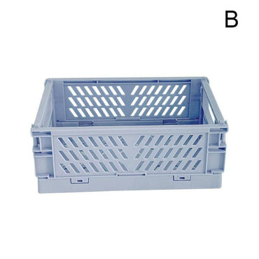 Collapsible Pastel Storage Crates Small