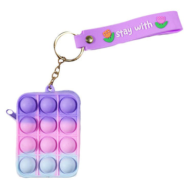 Small Pop It fidgets Keychain Simple Bag PO-02 / SW-12 - Karout Online -Karout Online Shopping In lebanon - Karout Express Delivery