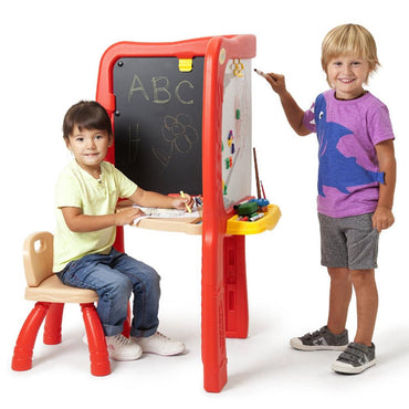 Crayola Super Duper Art Studio Easel and Desk With Chair - Karout Online -Karout Online Shopping In lebanon - Karout Express Delivery