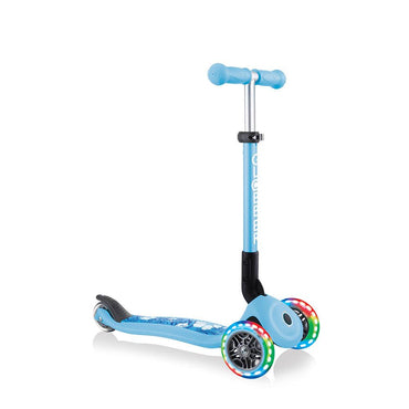 Globber Junior 3 Wheel Scooter Foldable Light Blue - Karout Online -Karout Online Shopping In lebanon - Karout Express Delivery