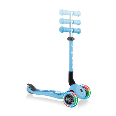Globber Junior 3 Wheel Scooter Foldable Light Blue - Karout Online -Karout Online Shopping In lebanon - Karout Express Delivery