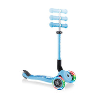 Globber Junior 3 Wheel Scooter Foldable Light Blue - Karout Online -Karout Online Shopping In lebanon - Karout Express Delivery