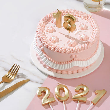 Birthday New Digital Number Candle / 22FK143