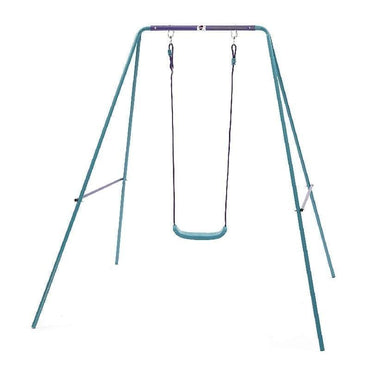 Plum Single Metal  Garden  Swing Set - Karout Online -Karout Online Shopping In lebanon - Karout Express Delivery