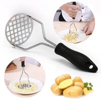 Potato masher stainless steel with Plastic Handle - Karout Online -Karout Online Shopping In lebanon - Karout Express Delivery
