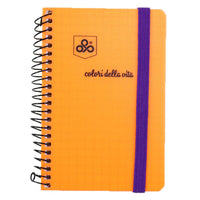 OPP Colori Della Vita Fluo Spiral With Elastic - 72 sheets / 7.5 x 10.5 cm - Karout Online -Karout Online Shopping In lebanon - Karout Express Delivery
