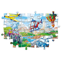 Clementoni  Puzzle Means of Transport - Karout Online -Karout Online Shopping In lebanon - Karout Express Delivery