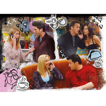 Clementoni Friends Puzzle 500 pieces - Karout Online -Karout Online Shopping In lebanon - Karout Express Delivery