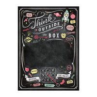Clementoni Think Outside the box Black Board Puzzle 1000 pcs - Karout Online -Karout Online Shopping In lebanon - Karout Express Delivery