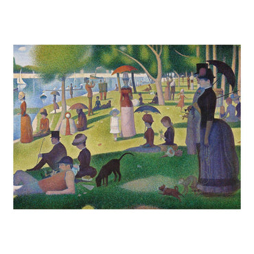 Clementoni Seurat A Sunday on La Grande Puzzle 1000 pcs - Karout Online -Karout Online Shopping In lebanon - Karout Express Delivery
