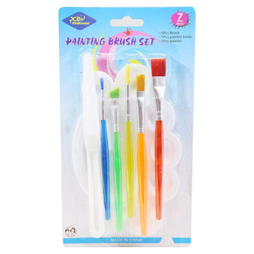 7 Pcs Kids Painting Brush Set / HB-6027 - Karout Online -Karout Online Shopping In lebanon - Karout Express Delivery