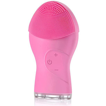 USB Rechargeable Electric Silicone Ultrasonic Facial Cleansing Face Brush Cleaner Waterproof - Karout Online -Karout Online Shopping In lebanon - Karout Express Delivery